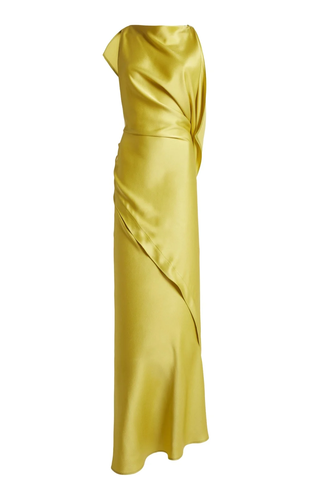 Draped Satin Gown Draped Satin Gown