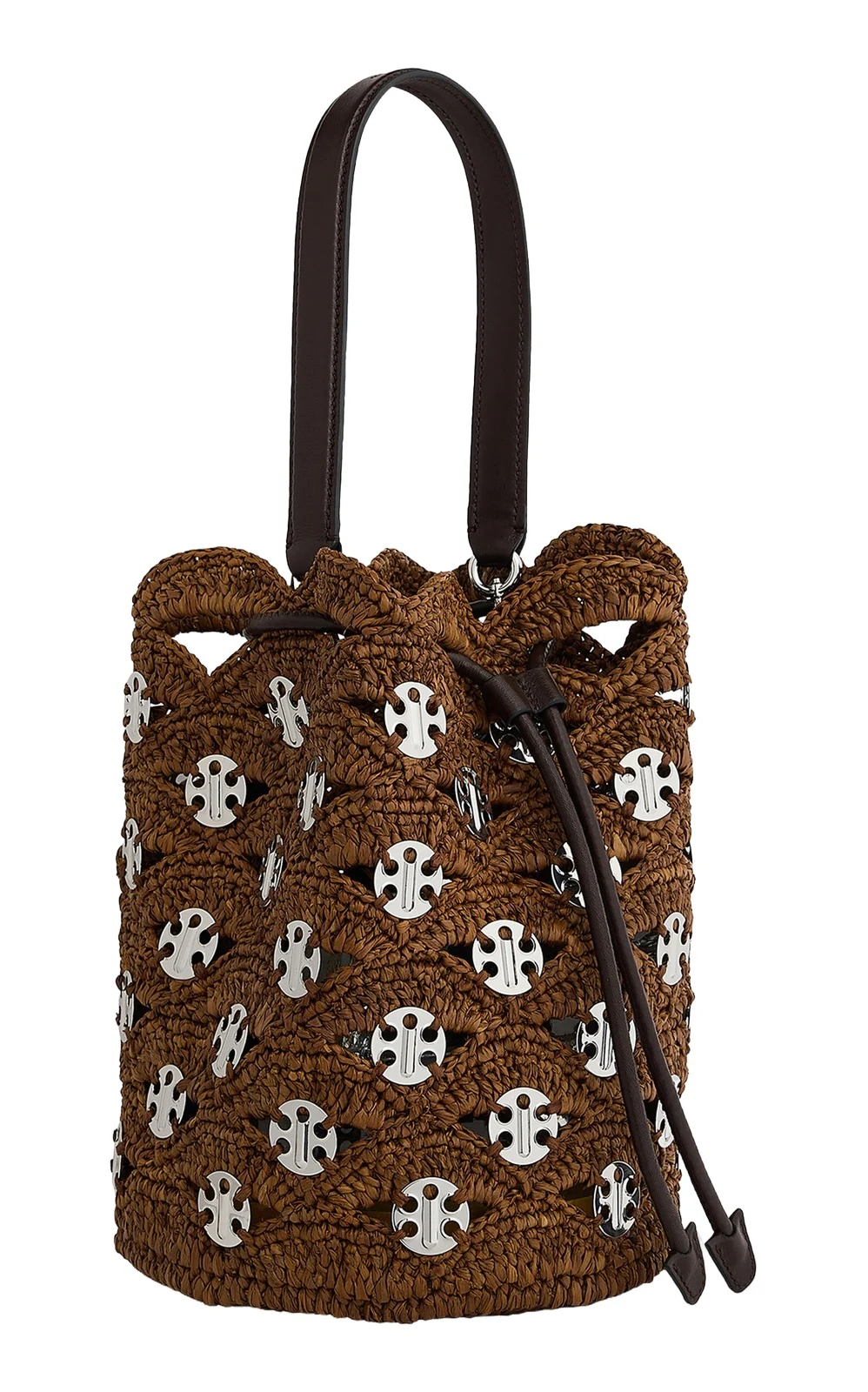 Raffia Bucket Bag