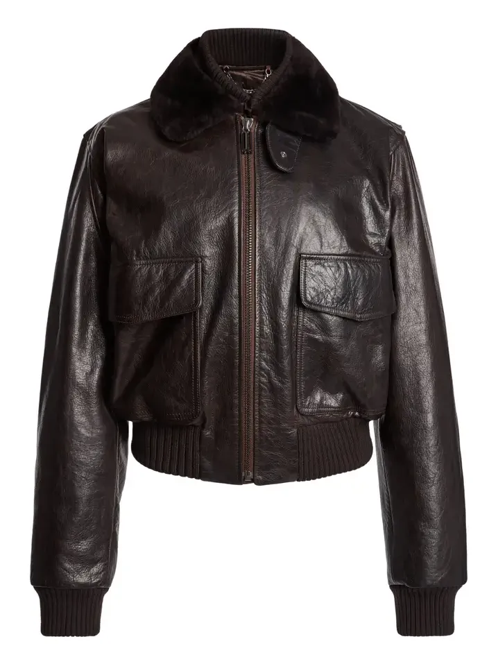 Leather Aviator Jacket Leather Aviator Jacket