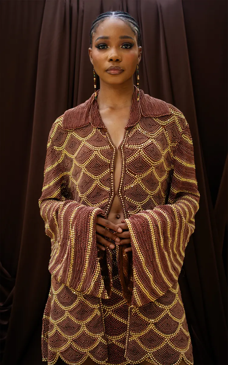 Kilentar Iriri Hand-Beaded Top | Thumbnail 3