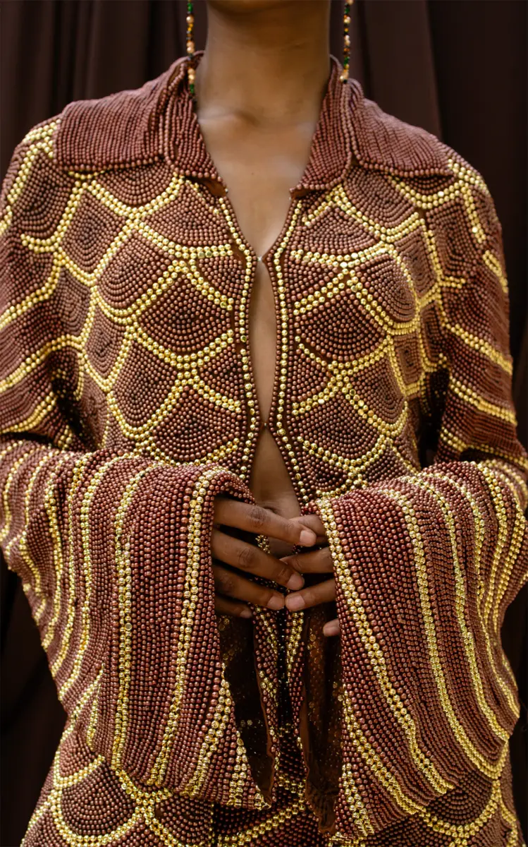 Kilentar Iriri Hand-Beaded Top | Thumbnail 4