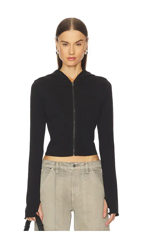 GRLFRND Shrunken Zip Hoodie