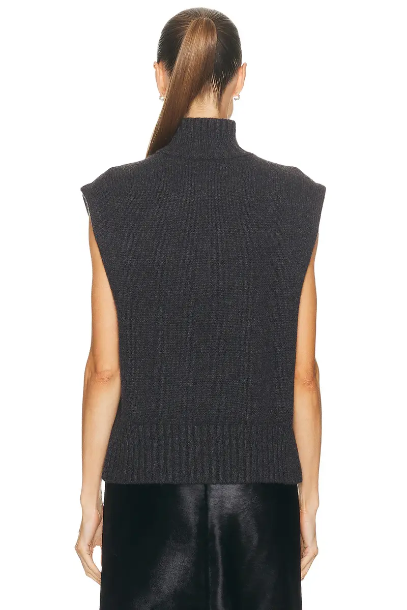 EAVES Lynnda Knit Mock Neck Shell | Thumbnail 5