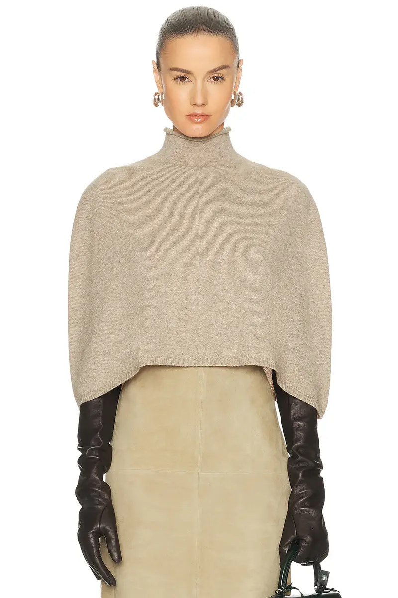 EAVES Miyah Knit Cape | Thumbnail 3