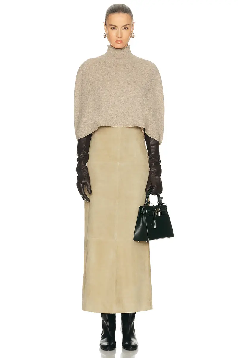 EAVES Miyah Knit Cape | Thumbnail 6