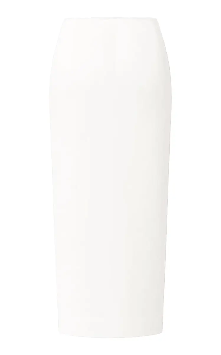 ANDRES OTALORA Cairo Twist-Front Cotton-Poplin Midi Skirt | Thumbnail 3