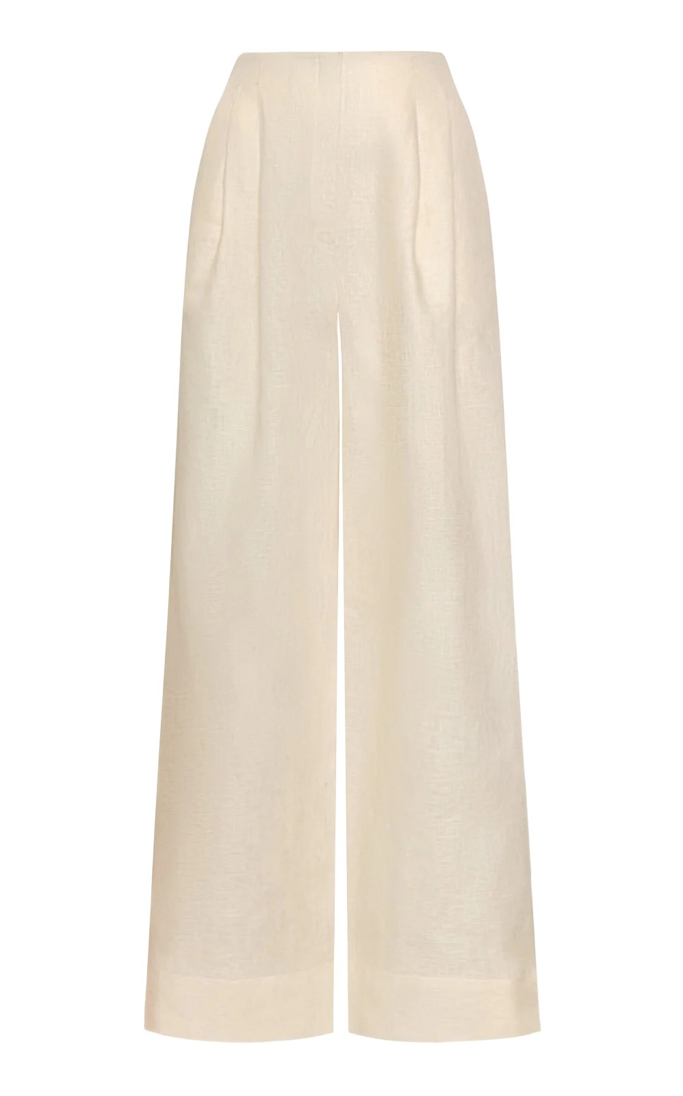 Ancestra High-Rise Linen Wide-Leg Pants Ancestra High-Rise Linen Wide-Leg Pants