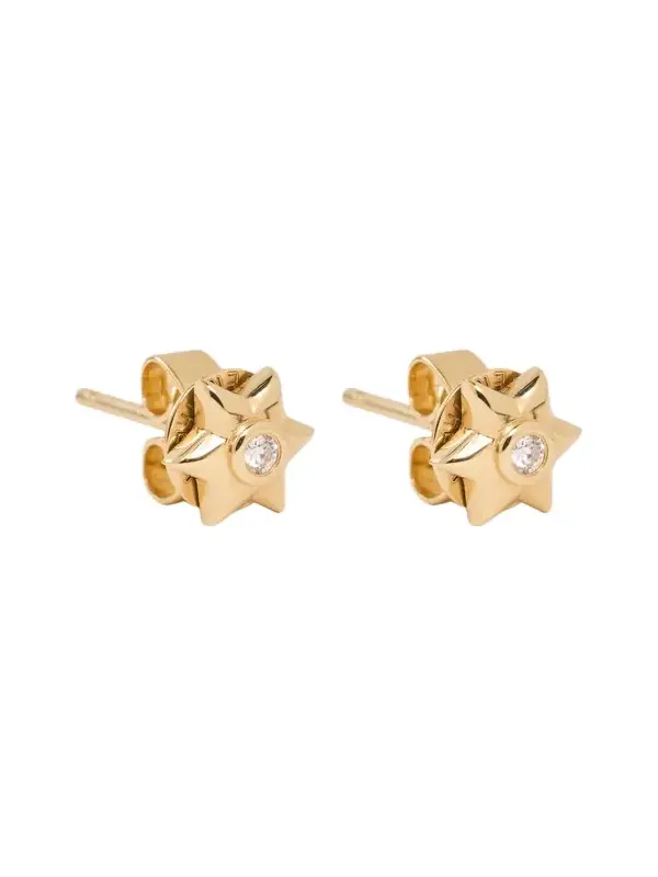 Jennifer Fisher Star Of David Stud 14K Yellow Gold