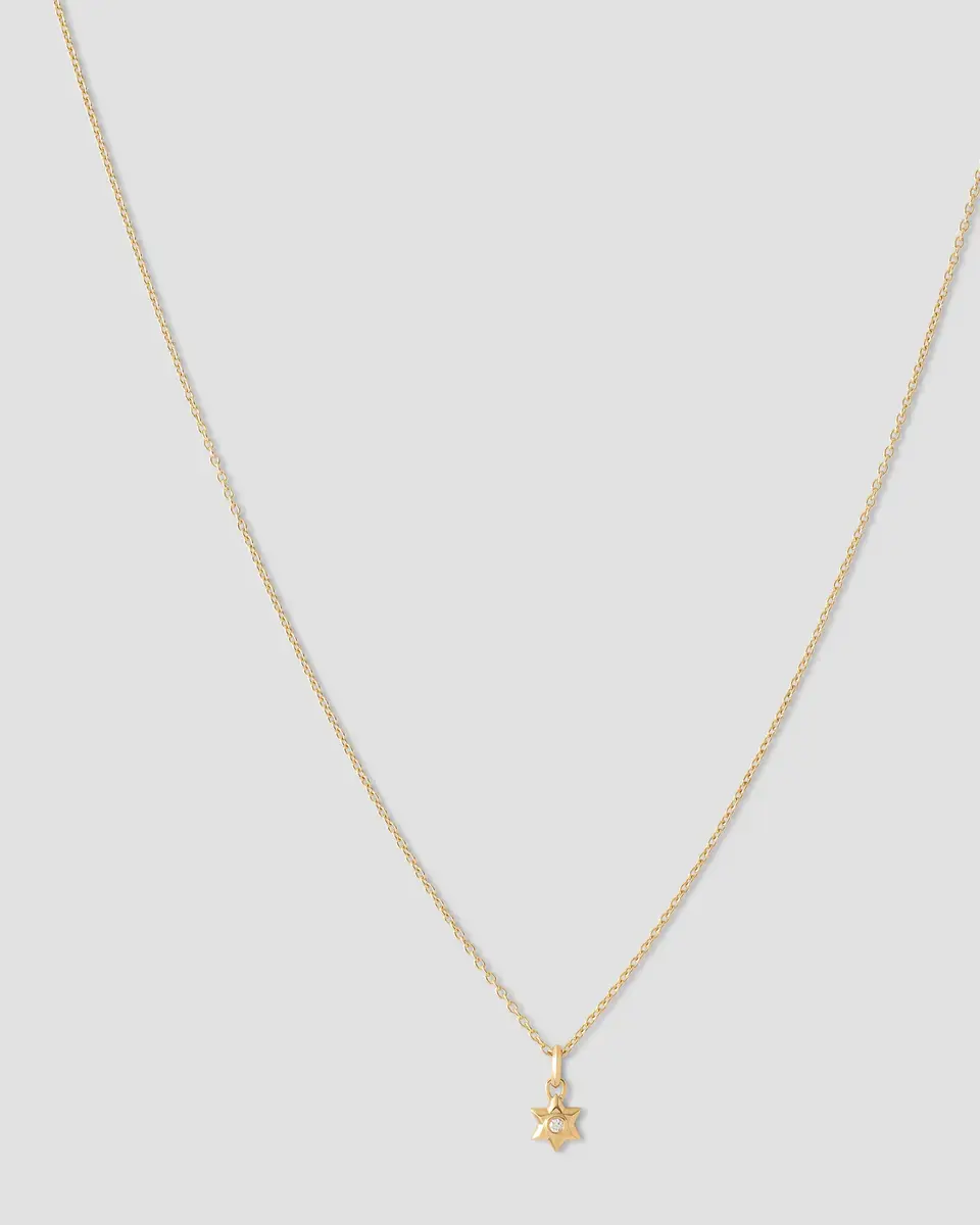 Jennifer Fisher Jennifer Fisher Star Of David Necklace 14K Yellow Gold | Thumbnail 2 Jennifer Fisher Jennifer Fisher Star Of David Necklace 14K Yellow Gold | Thumbnail 2