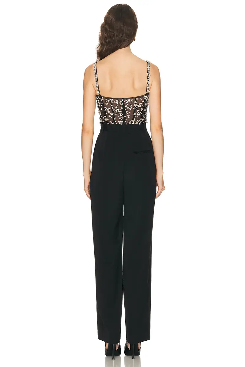 Oscar de la Renta Bustier Jumpsuit | Thumbnail 3 Oscar de la Renta Bustier Jumpsuit | Thumbnail 3