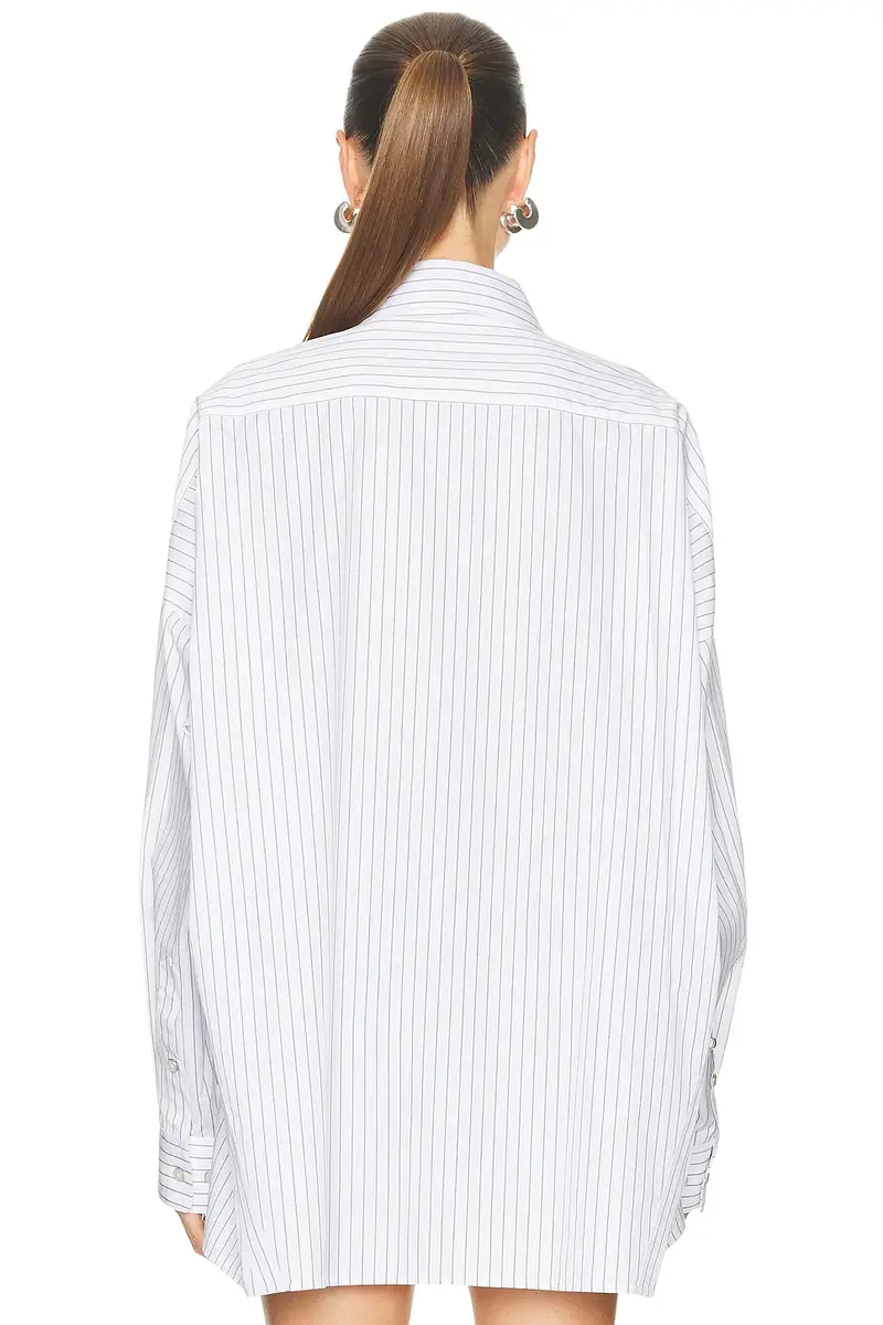Helmut Lang Placket Cinch Shirt | Thumbnail 5 Helmut Lang Placket Cinch Shirt | Thumbnail 5