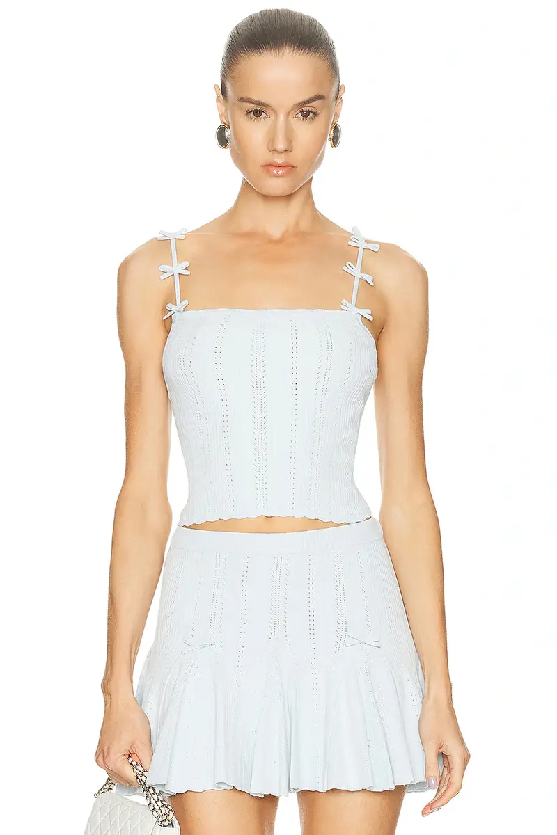 LoveShackFancy Garrett Top | Image 1 LoveShackFancy Garrett Top | Image 1