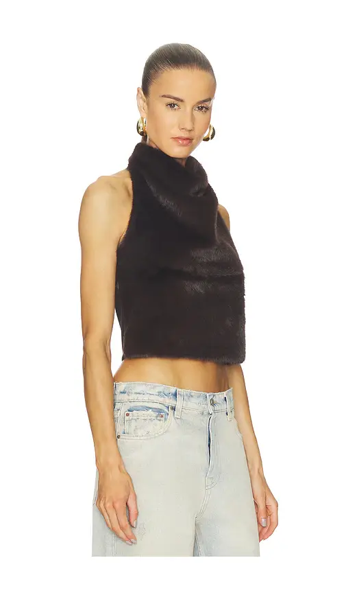 Line & Dot Cassidy Faux Fur Top | Thumbnail 2 Line & Dot Cassidy Faux Fur Top | Thumbnail 2