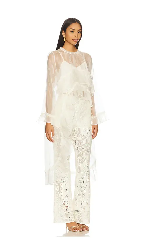 Sea Cornelia Solid High Low Top | Thumbnail 2 Sea Cornelia Solid High Low Top | Thumbnail 2