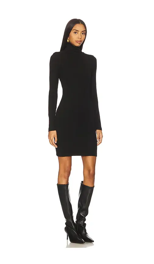 Bobi Turtleneck Mini Dress | Thumbnail 2 Bobi Turtleneck Mini Dress | Thumbnail 2