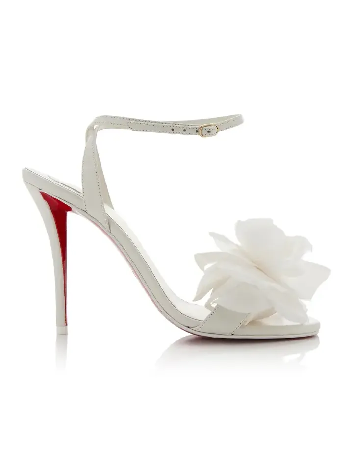 Miss Z Flora 100mm Leather Sandals