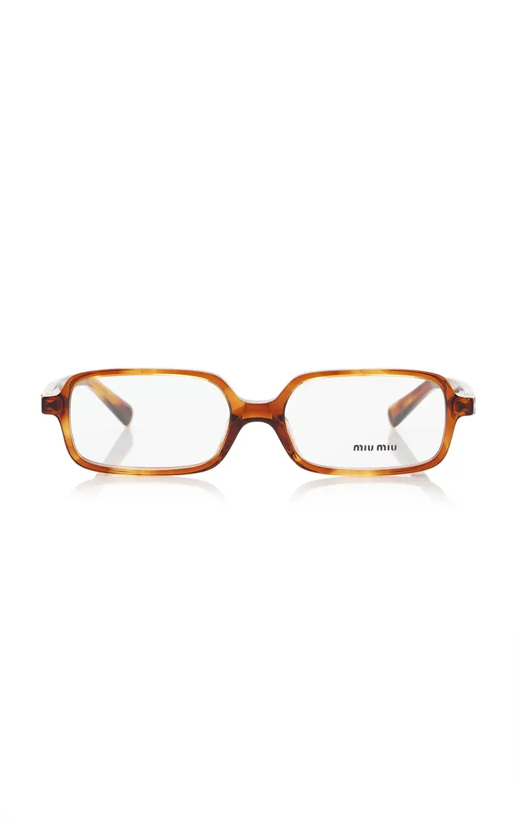 Miu Miu Regard Square-Frame Acetate Glasses | Thumbnail 2 Miu Miu Regard Square-Frame Acetate Glasses | Thumbnail 2