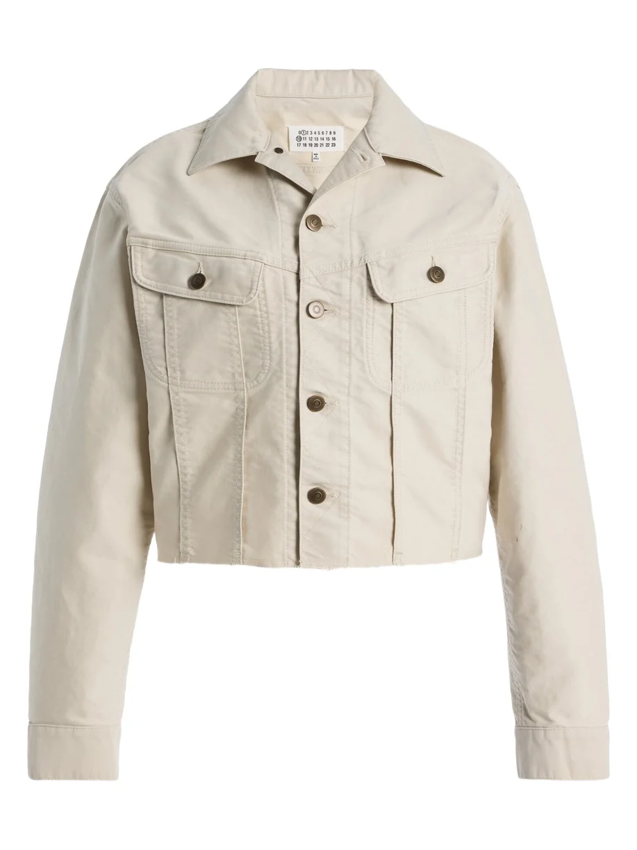 Maison Margiela Cropped Denim Jacket