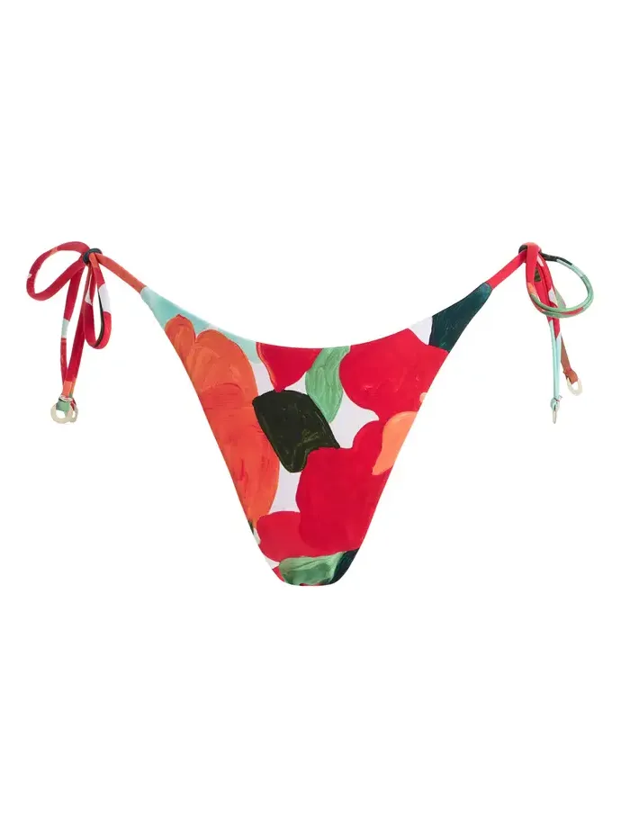Zulu & Zephyr Floral Retro Tie Bikini Brief