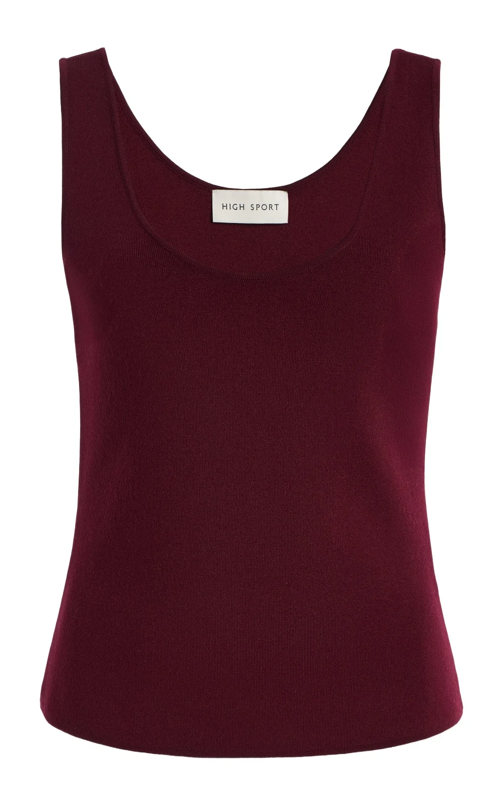 HIGH SPORT Exclusive Wool Tank Top