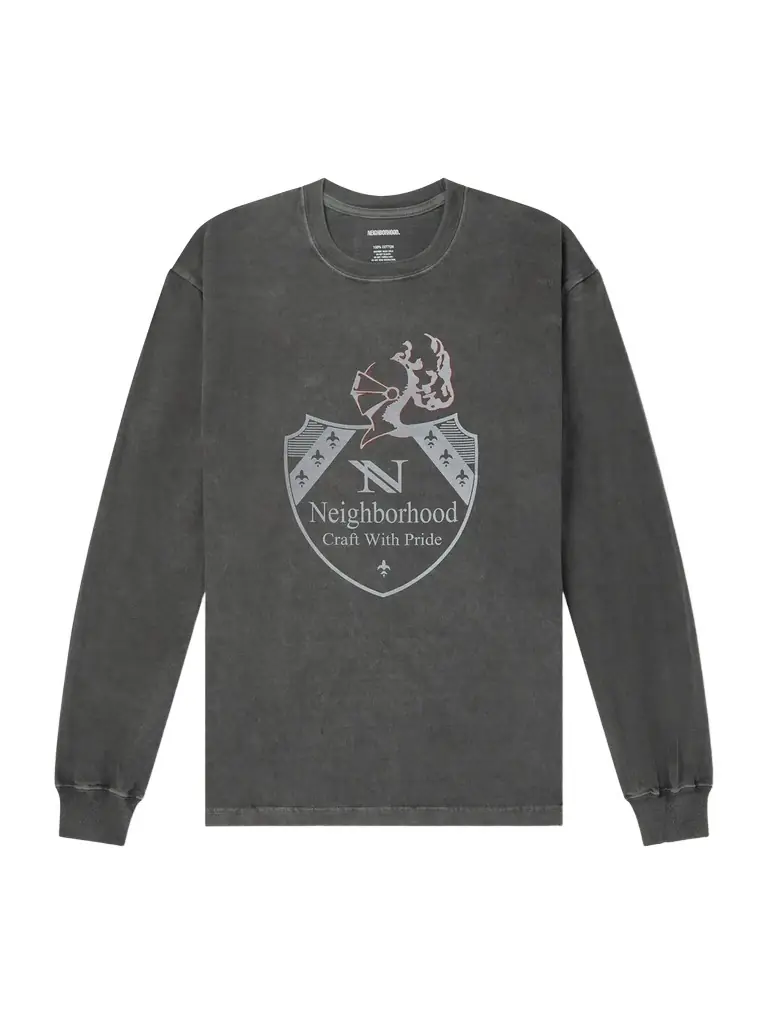 Logo-Print Pigment-Dyed Cotton-Jersey T-Shirt - Men