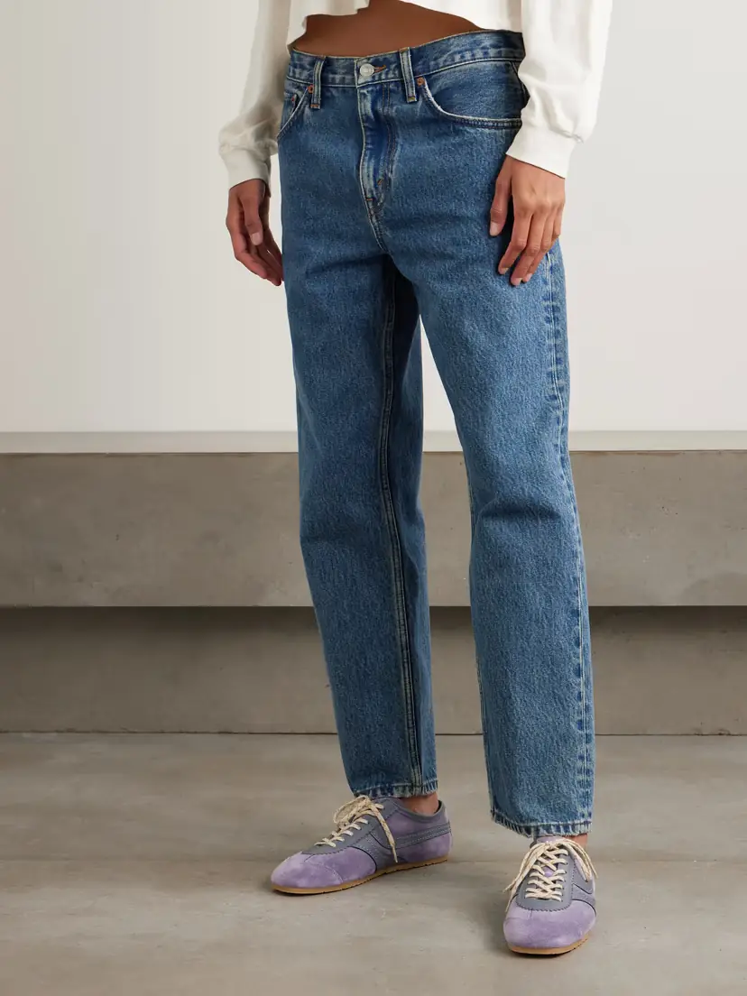 RE/DONE The Ollie High-rise Straight-leg Organic Jeans | Thumbnail 3