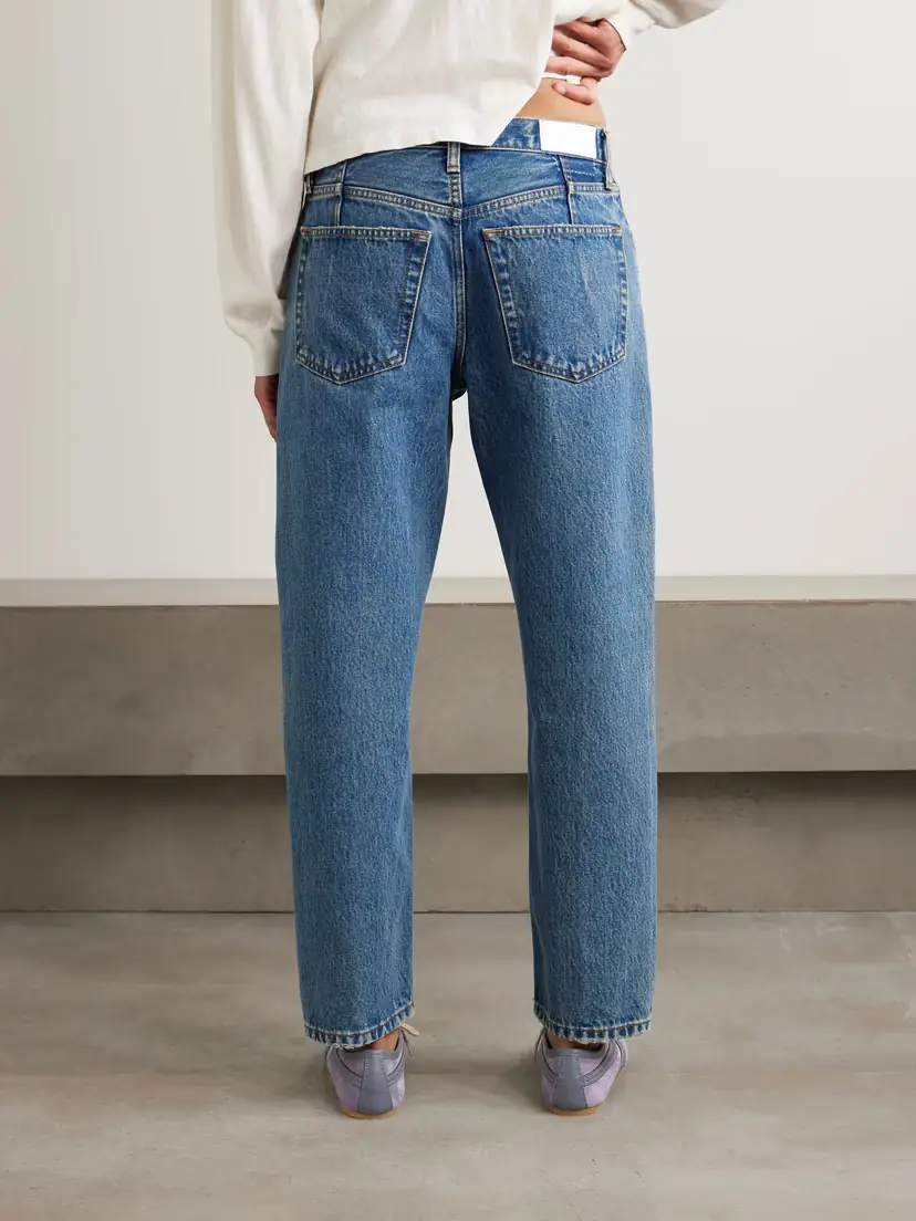 RE/DONE The Ollie High-rise Straight-leg Organic Jeans | Thumbnail 4