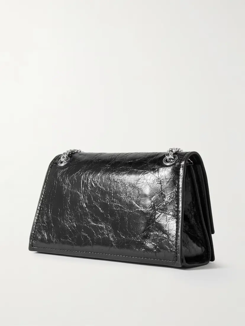 Tory Burch Kira Turnlock Mini Crinkled-leather Shoulder Bag | Thumbnail 3 Tory Burch Kira Turnlock Mini Crinkled-leather Shoulder Bag | Thumbnail 3