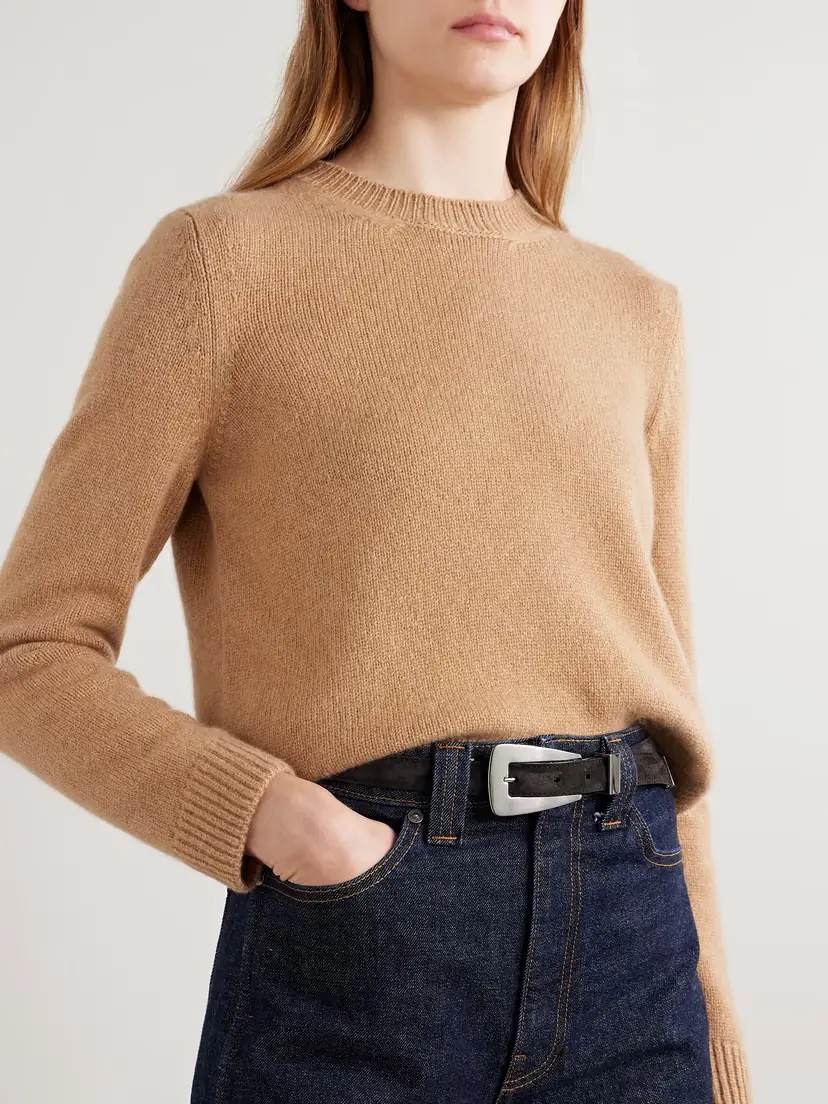 Khaite Lucca Suede Belt | Thumbnail 2 Khaite Lucca Suede Belt | Thumbnail 2
