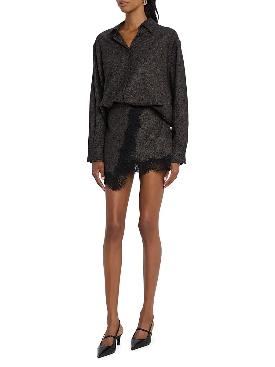 A.L.C. A. L.C. Women's Spence Button-Front Tunic | Thumbnail 2 A.L.C. A. L.C. Women's Spence Button-Front Tunic | Thumbnail 2