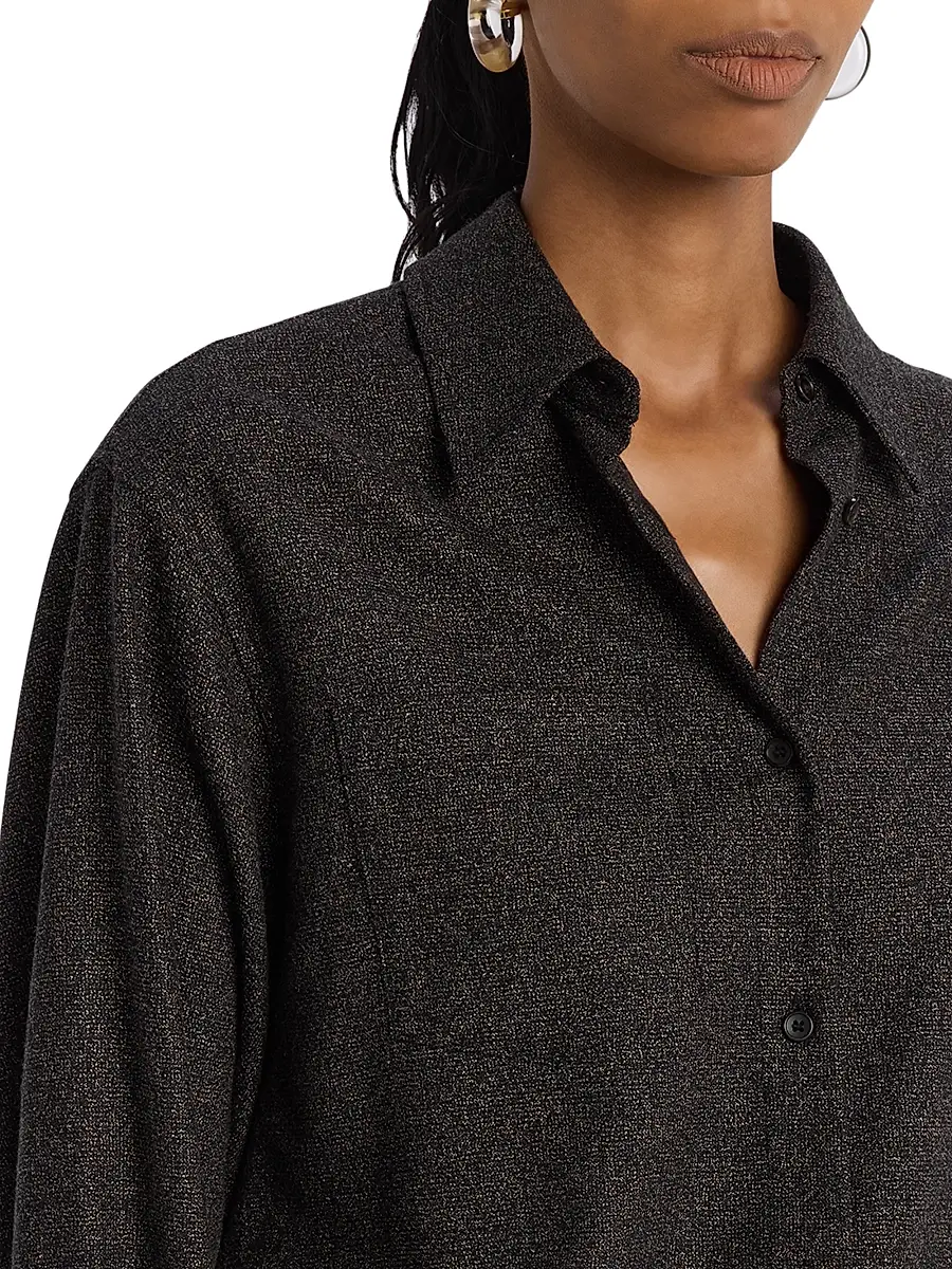 A.L.C. A. L.C. Women's Spence Button-Front Tunic | Thumbnail 5 A.L.C. A. L.C. Women's Spence Button-Front Tunic | Thumbnail 5
