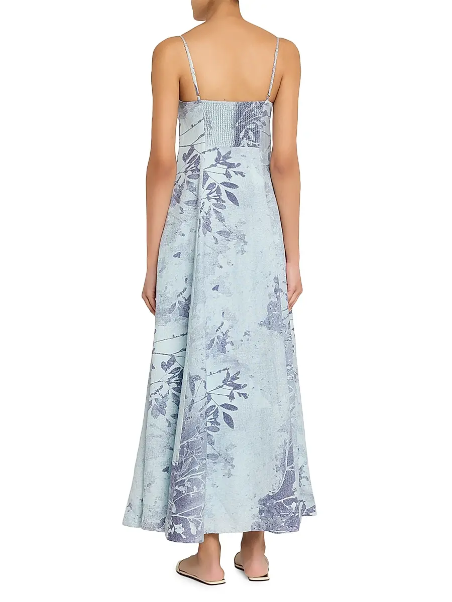 Simkhai Women's Rudie Floral Bustier Maxi Dress | Thumbnail 4