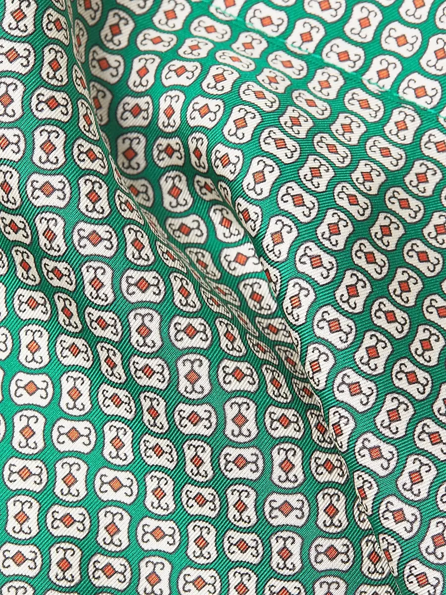 Simkhai Men's Clarke Printed Silk Shirt | Thumbnail 6 Simkhai Men's Clarke Printed Silk Shirt | Thumbnail 6