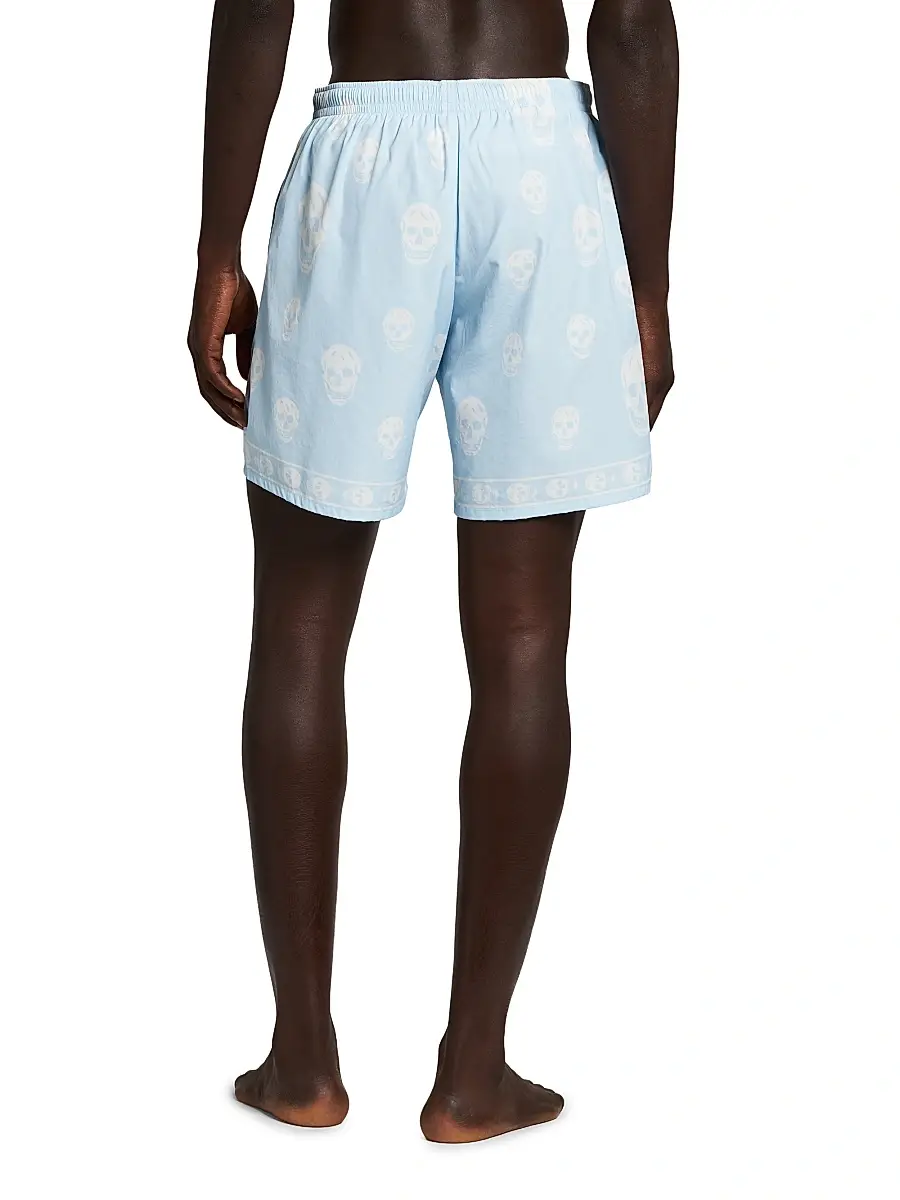 Alexander McQueen Men's Skull Swim Trunks | Thumbnail 5 Alexander McQueen Men's Skull Swim Trunks | Thumbnail 5