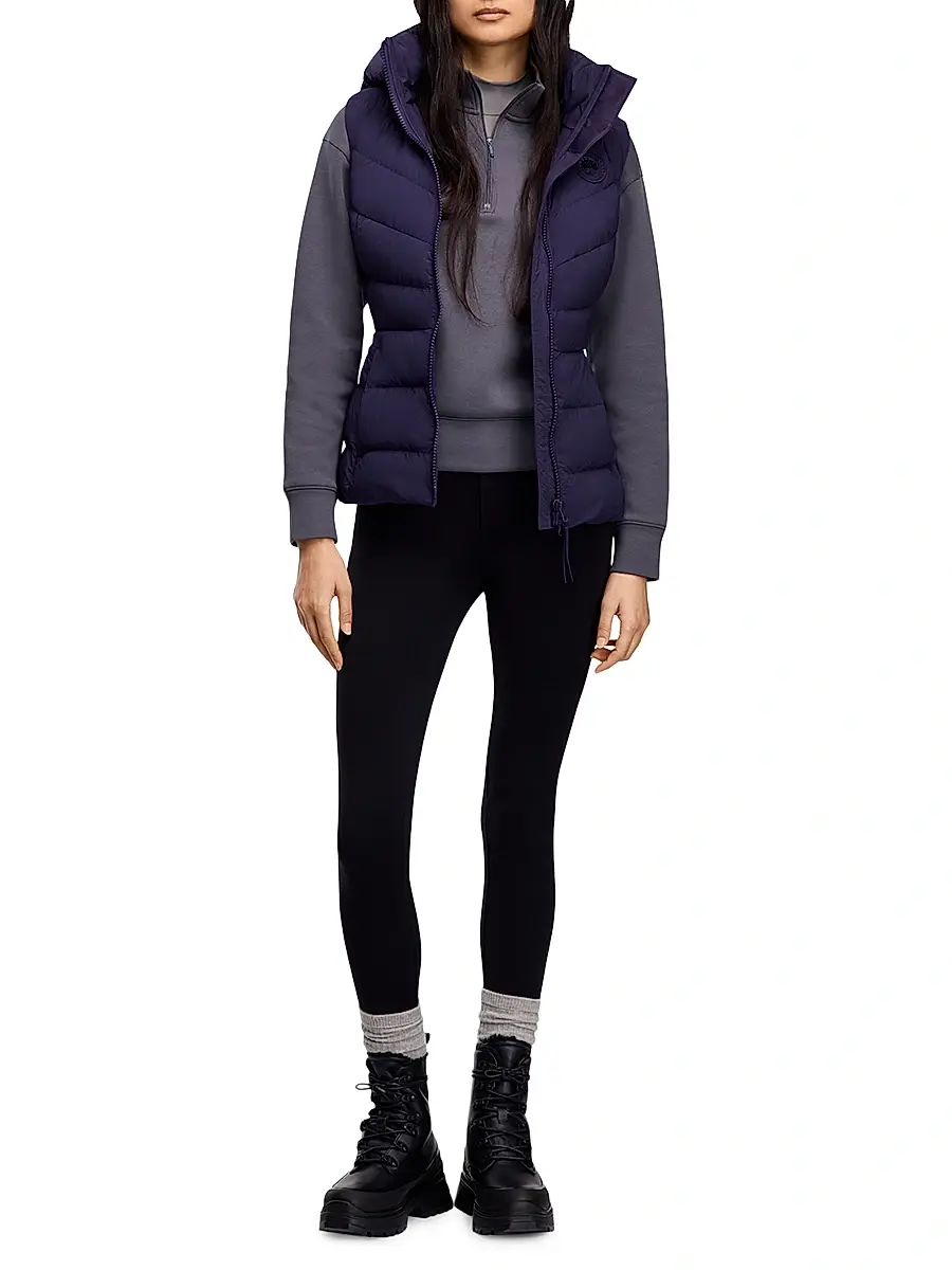 Canada Goose Women's Clair Hooded Down Vest - Future Dust | Thumbnail 2 Canada Goose Women's Clair Hooded Down Vest - Future Dust | Thumbnail 2