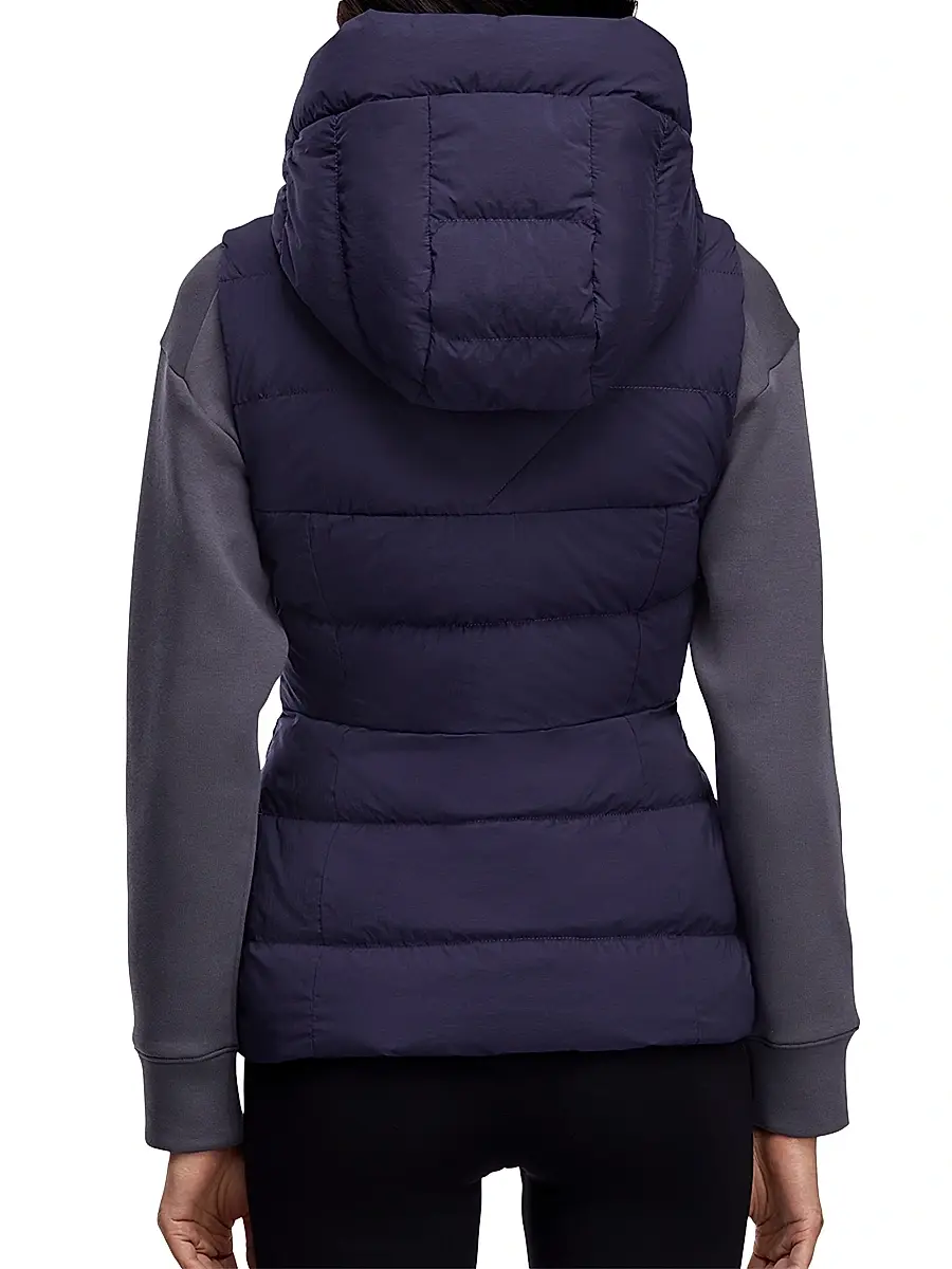 Canada Goose Women's Clair Hooded Down Vest - Future Dust | Thumbnail 5 Canada Goose Women's Clair Hooded Down Vest - Future Dust | Thumbnail 5