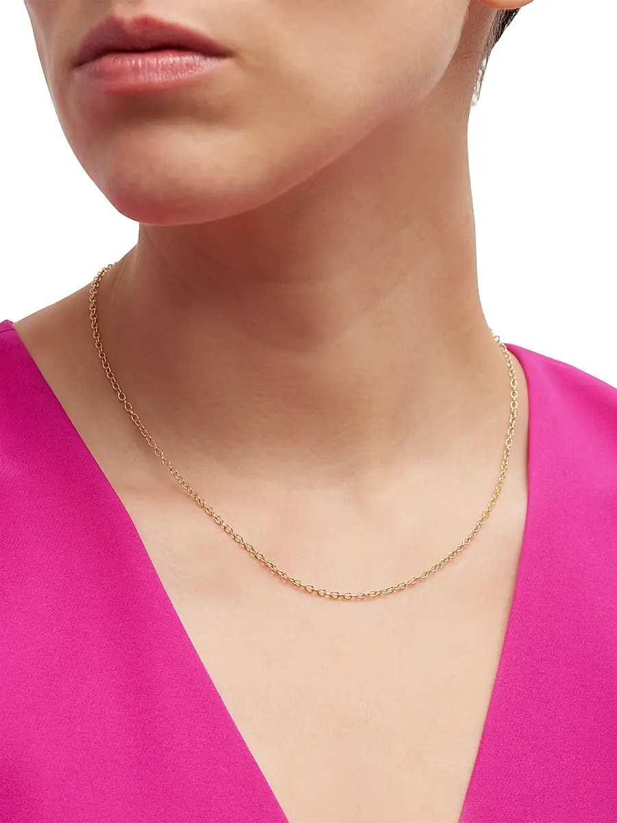 Sydney Evan Women's Evil Eye 14K Yellow Gold, Multi-Stone & X TCW Diamond Pendant Necklace - Gold | Thumbnail 2