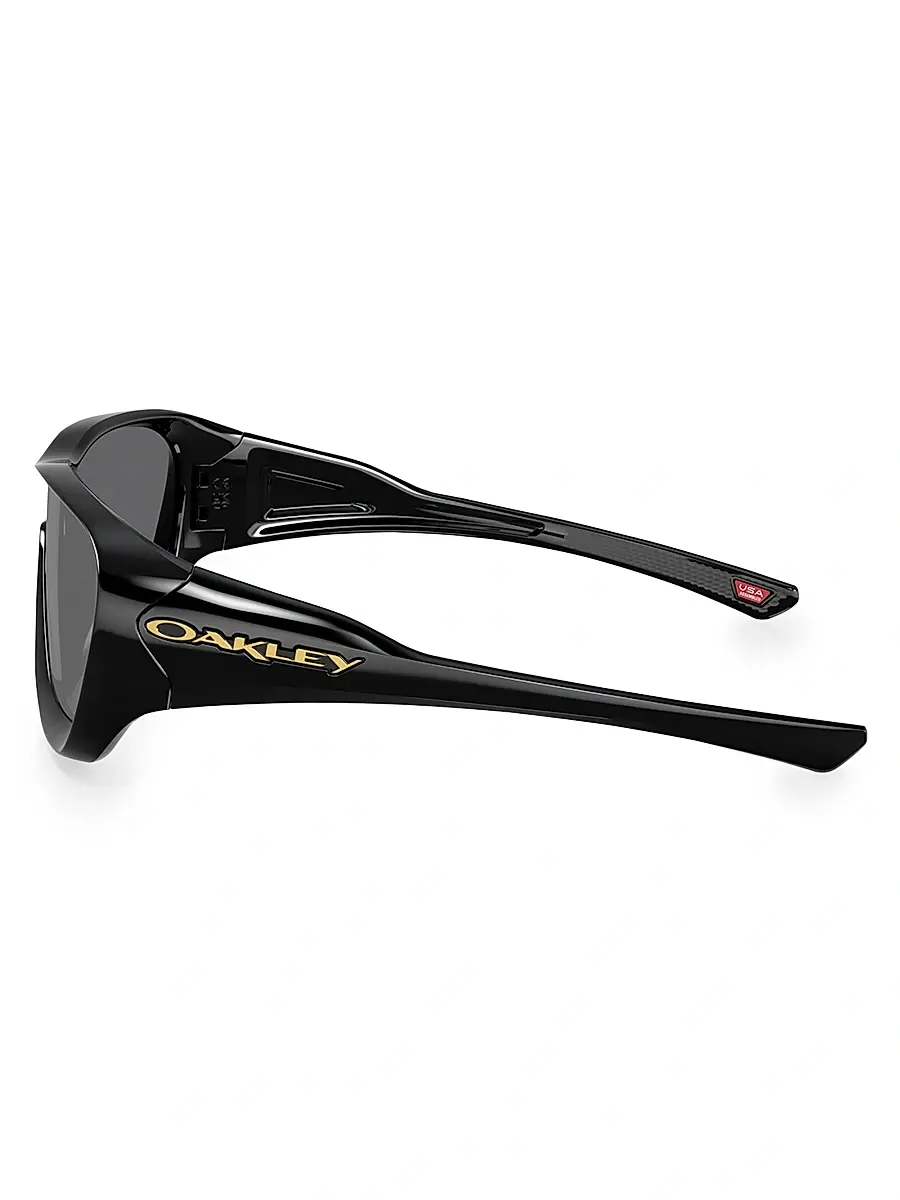 Oakley Men's Players De La Salle 130MM Rectangular Shield Sunglasses | Thumbnail 3 Oakley Men's Players De La Salle 130MM Rectangular Shield Sunglasses | Thumbnail 3