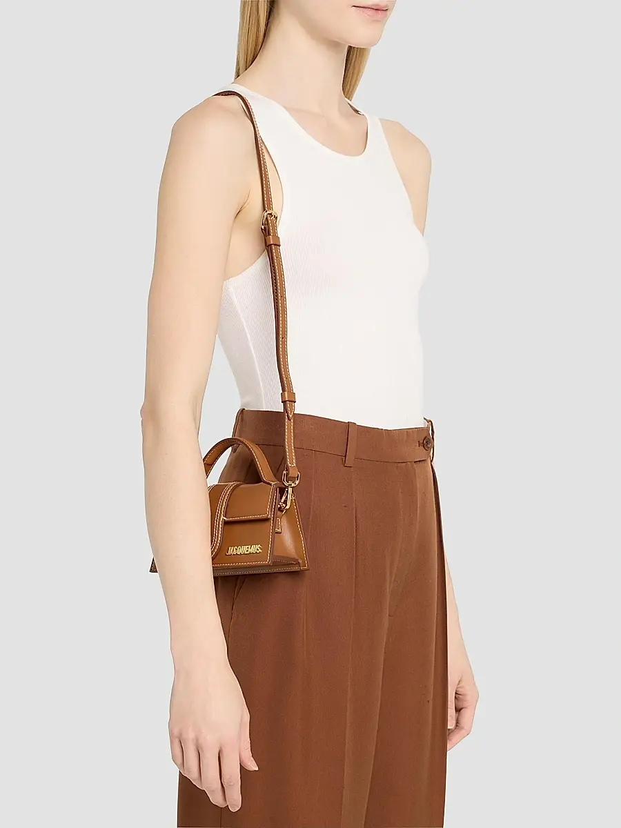 Jacquemus Women's Le Bambino Leather Crossbody Bag | Thumbnail 2 Jacquemus Women's Le Bambino Leather Crossbody Bag | Thumbnail 2