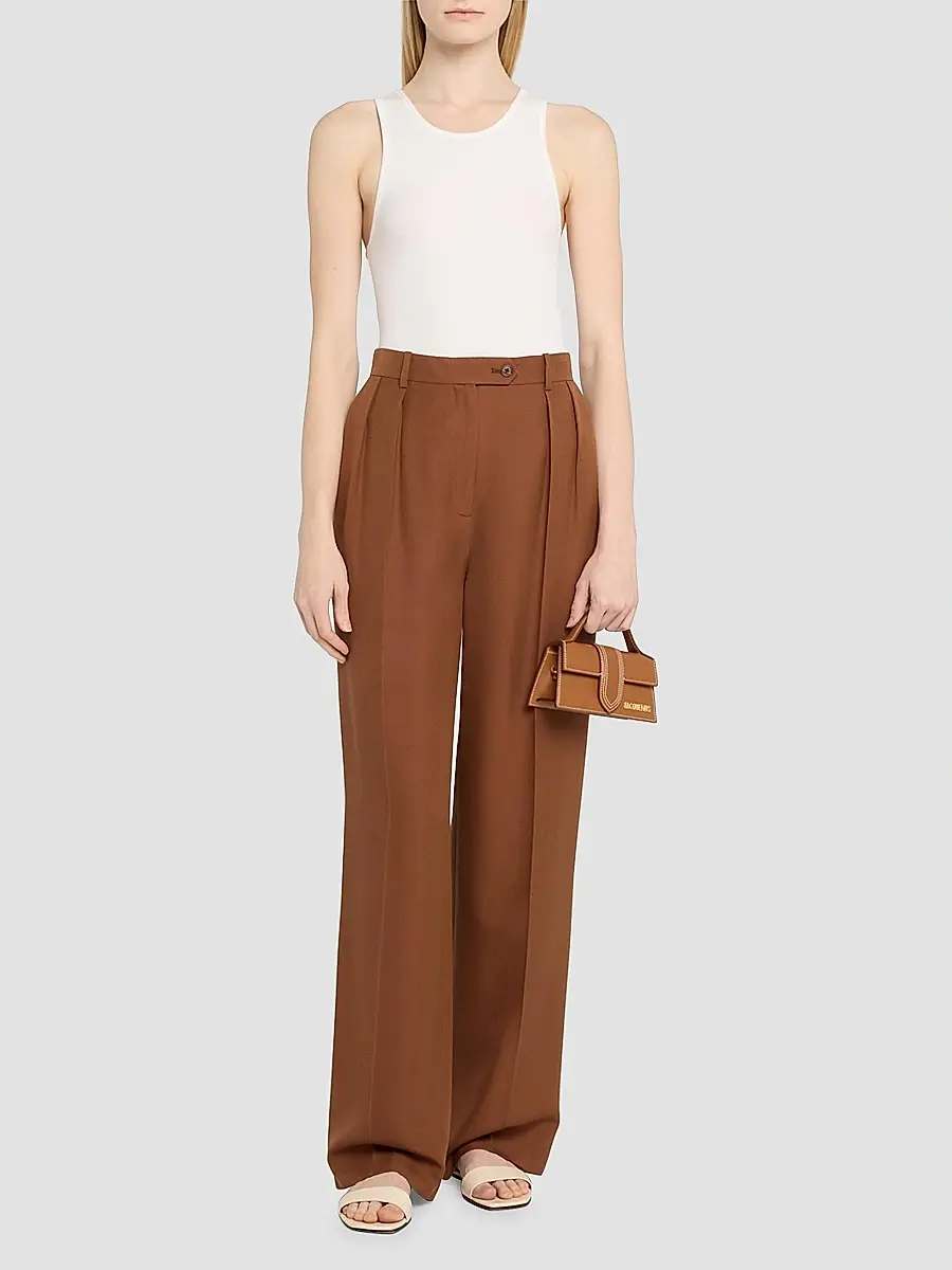 Jacquemus Women's Le Bambino Leather Crossbody Bag | Thumbnail 3 Jacquemus Women's Le Bambino Leather Crossbody Bag | Thumbnail 3