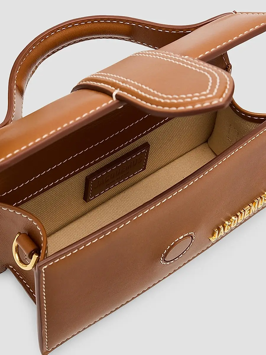 Jacquemus Women's Le Bambino Leather Crossbody Bag | Thumbnail 4 Jacquemus Women's Le Bambino Leather Crossbody Bag | Thumbnail 4