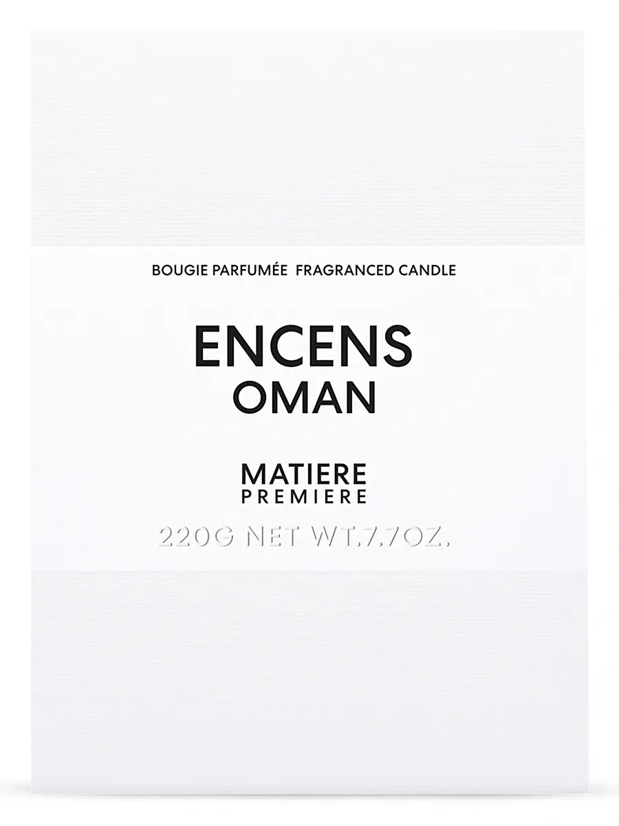Matiere Premiere Encens Oman Candle | Thumbnail 2 Matiere Premiere Encens Oman Candle | Thumbnail 2