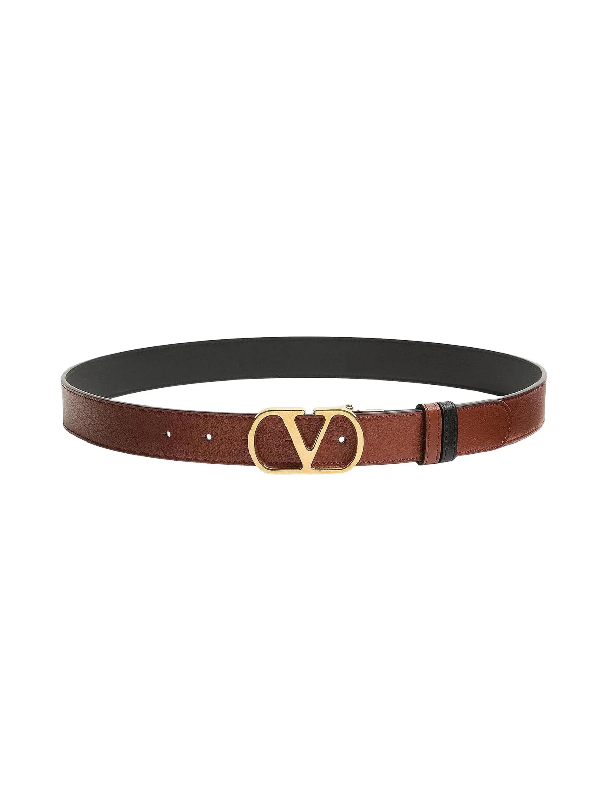 Women's Vlogo Signature Reversible Shiny Calfskin Belt 30MM Women's Vlogo Signature Reversible Shiny Calfskin Belt 30MM