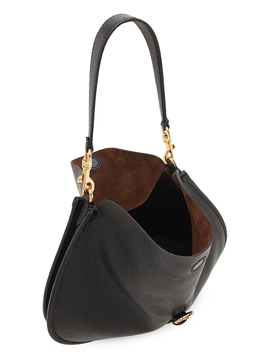 Etro Women's XL Pony Tumbled Leather Crossbody Bag | Thumbnail 4 Etro Women's XL Pony Tumbled Leather Crossbody Bag | Thumbnail 4