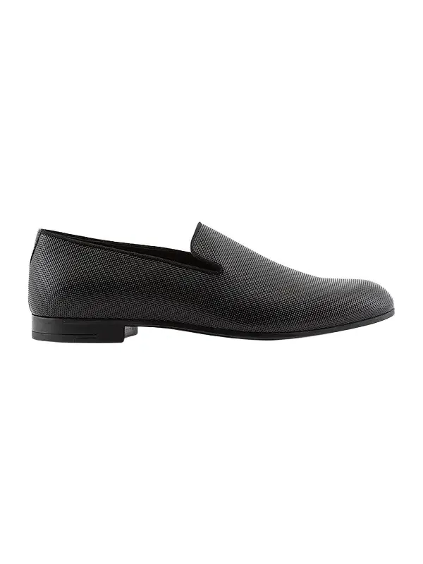 Men's Venetian Textured Leather Loafers Men's Venetian Textured Leather Loafers
