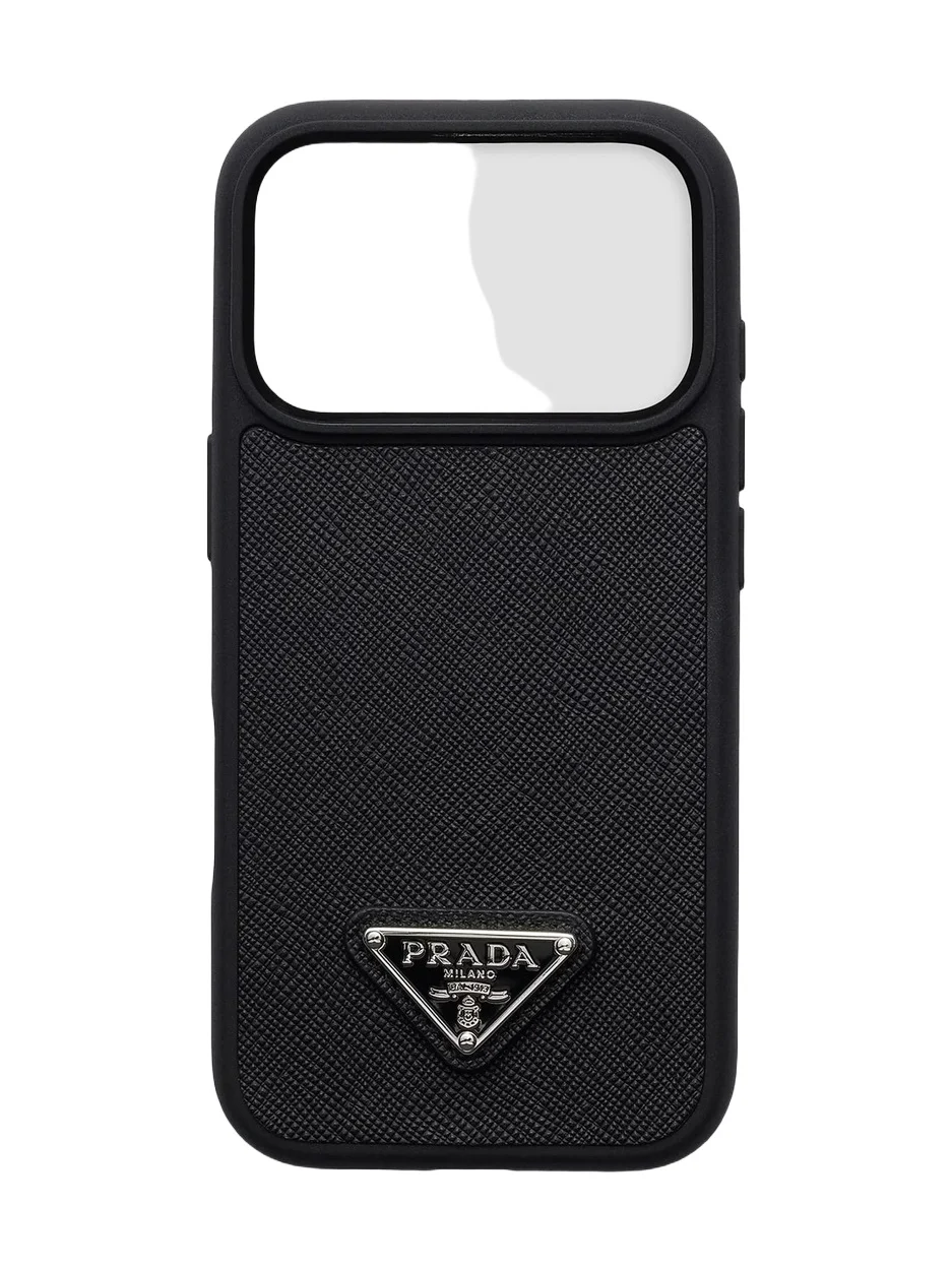 Women's Saffiano Leather Case for iPhone 17 Pro