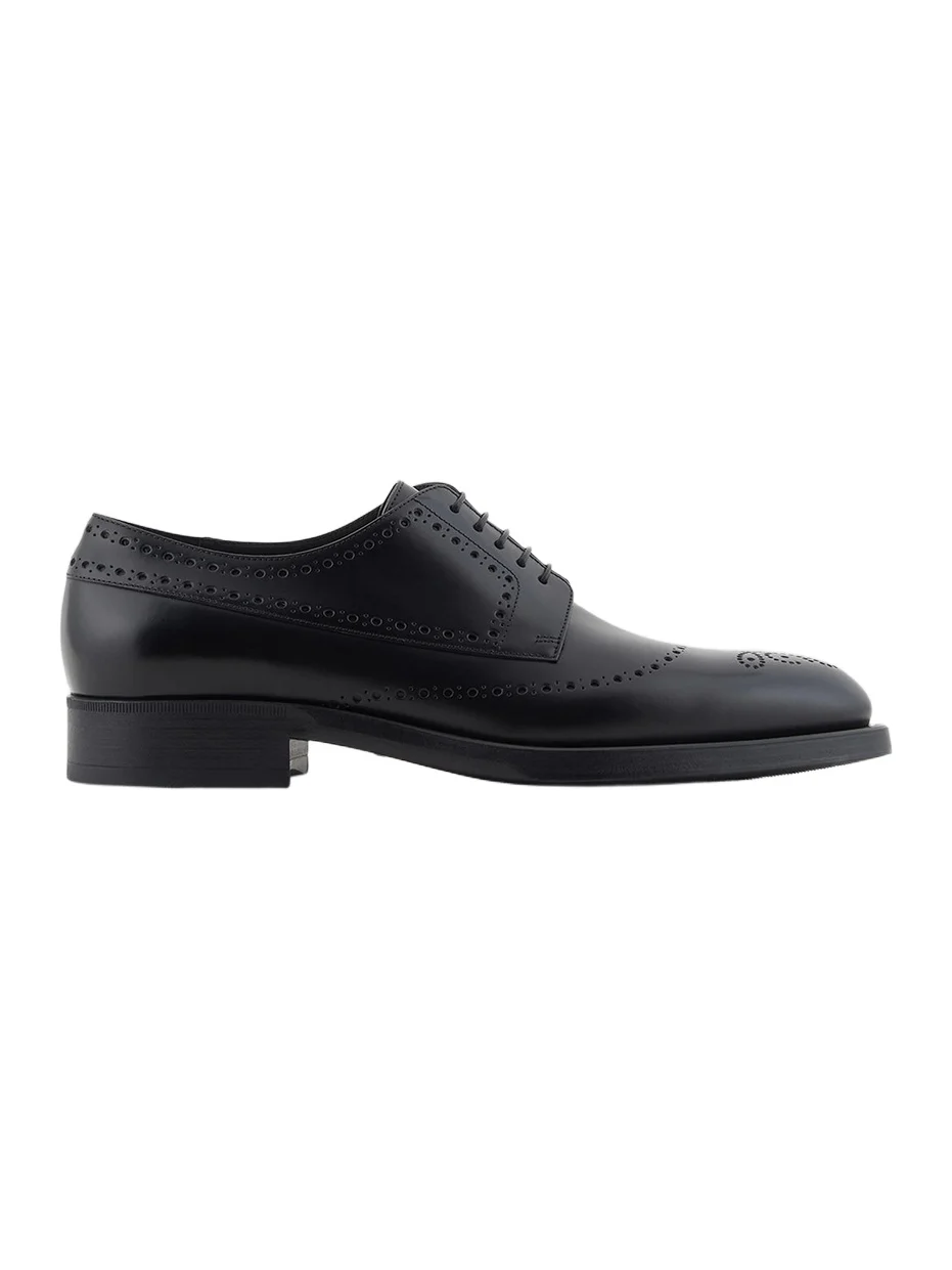 Men's Leather Brogue Derby Shoes Men's Leather Brogue Derby Shoes