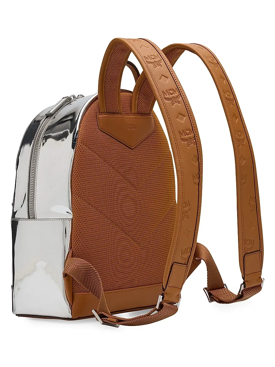 MCM Men's Small Stark Leather Backpack | Thumbnail 5 MCM Men's Small Stark Leather Backpack | Thumbnail 5