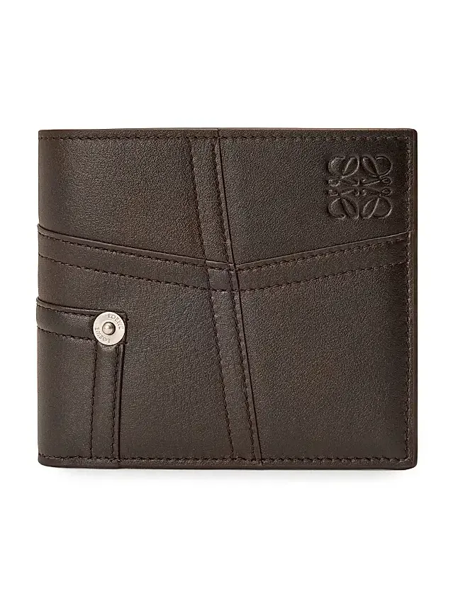 Men's Panta Leather Bifold Wallet Men's Panta Leather Bifold Wallet