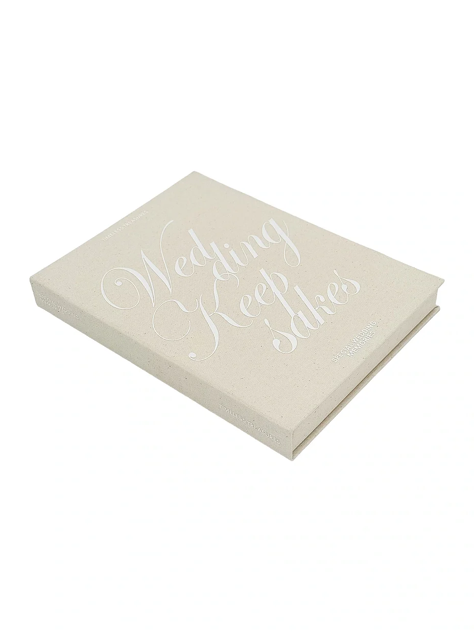 The Ceremony Club Wedding Keepsake Book Box